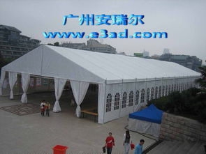 廣州歐式帳篷 靈活加裝玻璃門窗的優質會展服務